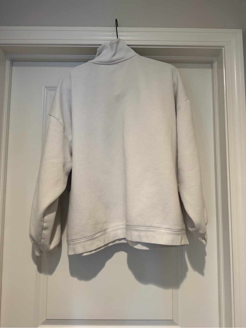 J. Crew Collared Button Up Sweatshirt